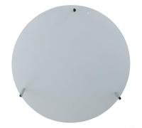 Soporte acrílico resistente para exhibición de postres de varios niveles, plato para cupcakes, magdalenas y alimentos de bufé, adecuado para fiestas de boda (tamaño grande de 25 cm)