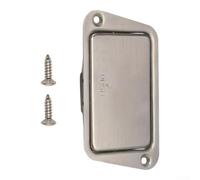 Soporte activo para pickup de 9 V para bajo (a) | Tamaño compacto 78 x 45 mm, fácil de instalar, sin cableado interno, ideal para reequipamiento