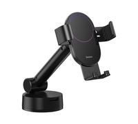 Soporte activo para teléfono móvil Baseus SUYL-JY01 Coche Negro