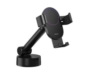 Soporte activo para teléfono móvil Baseus SUYL-JY01 Coche Negro