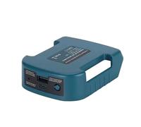 Soporte adaptador de batería con hebilla de cinturón para portadores de baterías de 40 V con puerto de carga rápida USB tipo C