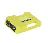 Soporte adaptador de batería para uso en viajes al aire libre, hebilla de cinturón, soporte de batería con puerto de carga para portadores de 40 V