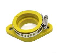 Soporte adaptador de entrada de carburador de goma para PWK de 21 mm, 30 mm, 32 mm, 34 mm, 35 mm, 40 mm, tipos de carbohidratos utilizados en configuraciones de colector de admisión de aire de moto de