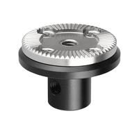 Soporte adaptador de montaje en roseta de aleación de aluminio, orificio de rosca estándar para cámara de 15 mm