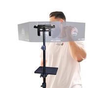 Soporte Adaptador de Trípode - Compatible con Espejo de Viaje Plegable Portátil Estándar de 3 Vías y 360° para un Uso Ergonómico, Preciso y Estable - Accesorio para Corte de Cabello y Maquillaje