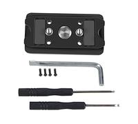 Soporte adaptador magnético de 1/4 pulgadas, pasador de localización, liberación rápida, soporte para trípode para cámaras 360 OneX2/Action 2