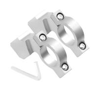 Soporte Adaptador Para Espejo De Moto - 2 Piezas Abrazadera Universal de Aleación de Aluminio,Accesorios para Bicicleta Eléctrica | para Senderismo, Montaña, Ruta, Scooter, Ciclismo