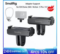 Soporte adaptador SmallRig para DJI Osmo 360 / Action 5 Pro/4/3 soporte Universal para cámara de acción para brazo mágico soporte para cuello Selfie 5813