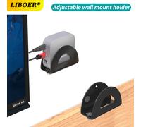 Soporte adhesivo ajustable para montaje en pared de dispositivos pequeños para Apple TV, enrutador, módem, TV Box, Mini PC Host y otros reproductores multimedia Wall mount holder