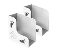 Soporte adhesivo de pared para básculas digitales con forro fuerte para el hogar, báscula electrónica para uso general en el hogar, estante de almacenamiento de pared diseñado para ahorrar espacio