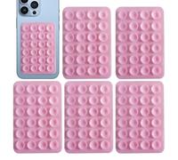 Soporte adhesivo de silicona para teléfono, soporte para caja de teléfono con ventosa, Soporte para teléfono de silicona de 5 piezas, Soporte magnético para teléfono Accesorios antideslizantes para te