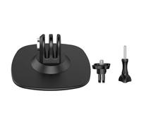 Soporte adhesivo para cámara de acción, fijación segura de superficies curvadas, inclinación de 180 grados, base de aleación de aluminio, superficie curvada, soporte adhesivo