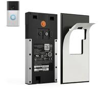 Soporte adhesivo para timbre de batería (versión 2024), soporte de montaje sin taladro para una instalación segura y fácil, ideal para montaje en pared o puerta