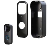 Soporte adhesivo para timbre de puerta, aplicable a la cámara de timbre Blink, soporte de puerta sin taladrar, fácil instalación, accesorios para sistema de seguridad Blink Home, negro