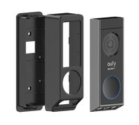 Soporte adhesivo para timbre de puerta Eufy E340, soporte de cuña ajustable | Soporte de cámara sin taladrar para timbre de video Eufy, no bloquea el sensor de movimiento, fácil instalación para