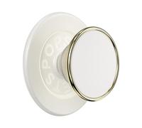 Soporte adhesivo PopSockets Coconut Cream magnético MagSafe blanco intercambiable