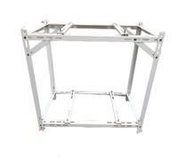 Soporte Aire Acondicionado Exterior, Soporte Universal de Condensador, Antivibración Resistente para Bomba de Calor de 9.000-24.000 BTU(105x47x95cm/41x19x37in)