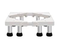 Soporte Aire Acondicionado Exterior, Soporte Universal de Condensador con 8 Robustas Patas de Acero, Ajustable para Bomba de Calor Mini Split sin Conductos(39-41cm/15.4-16in)