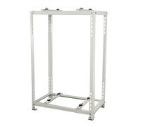 Soporte Aire Acondicionado Exterior, Soporte Universal de Condensador, Doble Nivel, Antivibración para Minisplit sin Ductos(90x90x50cm/35x35x20in)