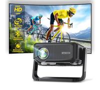 [Soporte ajustable de 360 °] Mini proyector con WiFi y Bluetooth: enfoque eléctrico y proyector Keystone automático 1080P 500 ANSI Bluetooth, proyector portátil ONOAYO AY3 para teléfono de película