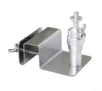 Soporte ajustable de acero inoxidable para paneles solares y cámaras con tuerca de mariposa segura y capacidad de plegado de 90 grados