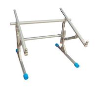 Soporte ajustable de aleación de aluminio para bordado de punto de cruz, independiente, fácil de montar, diseño profesional de 2 barras para entusiastas de las manualidades