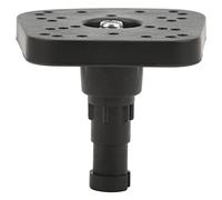 Soporte Ajustable de rotación para ecosonda, Soporte Universal para Sonar de electrónica Marina, construcción Duradera de ABS y Metal con Placa de liberación rápida para