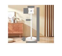 Soporte Ajustable For TV Móvil, Soporte De Suelo Giratorio De 360°, Compatible con Pantallas OLED/LED De 10-42", Interruptor Vertical/Paisaje(10-32inch White)