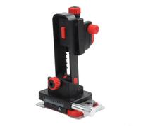 Soporte ajustable montado en la pared con rotación de 360 grados y rango de ajuste dual para alineación de precisión en paredes metálicas (D)