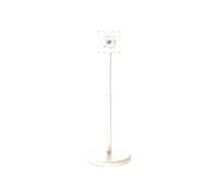 Soporte Ajustable Móvil de Piso 360° Giratorio, para Pantallas OLED/LED 10"-42", Interruptor Vertical/Horizontal, Carga 88 LB, VESA Máx 200x200 mm(10-32inch White)