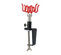 Soporte ajustable para aerógrafo con agarre seguro para 2 pinceles para uso artístico y artesanal