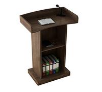 Soporte ajustable para atril - Mueble de presentación de profesores de pie, uso comercial, 60 x 42 x 120 cm, perfecto para aulas y eventos de hablar en público