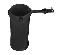 Soporte ajustable para baquetas de gran capacidad, bolsa de almacenamiento para baquetas de tela Oxfords con clip
