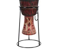 Soporte ajustable para batería africana de acero al carbono, de soporte de percusión estable, accesorio de música portátil, escenario de grabación de práctica de rendimiento en estudio en casa