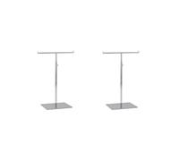 Soporte ajustable para bolso de mano, sombrero, bufanda, collar, percha de alambre, Juego de 2 (dibujo de alambre), 6x7cm, como se muestra en la