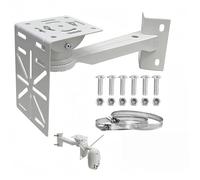 Soporte Ajustable para Cámara de Vigilancia Exterior, Ofrece un ángulo Múltiple Ajustable para una Instalación fácil y Versátil, Ideal para Cámaras de Seguridad y Videovigilancia