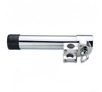 Soporte ajustable para caña de pescar para uso marino con rotación de 360 grados y soporte de abrazadera seguro para una retención estable de la caña (25-32 mm)