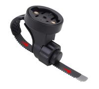 Soporte ajustable para computadora de bicicleta compatible con Garmin Varia integrado para manillar de carretera y radar soporte de luz trasera