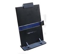 Soporte ajustable para documentos de escritorio con guía de línea, estante de lectura para papel A4, cartas, libros, revistas