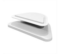 Soporte ajustable para Echo Show 5 (3.ª generación), soporte magnético para pantalla inteligente, con base antideslizante de 360 grados - Blanco