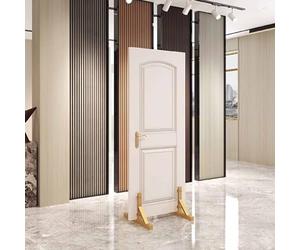 Soporte ajustable para exhibición de azulejos, estante de acero resistente para sala de exposición, amortiguación de 4 mm que protege las muestras, diseño triangular estable para losas de cerámica y
