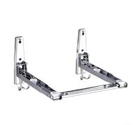 Soporte ajustable para horno microondas con ganchos integrados para almacenamiento adicional y disposición optimizada de la encimera