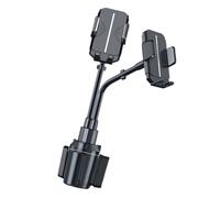 Soporte ajustable para la mayoría de los soportes de teléfono para coche con base expandible, soporte de doble cabeza, accesorio de fácil instalación