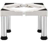 Soporte Ajustable para Lavadora Y Secadora - Altura 8/10/15, Largo 20-29 - Evita Rayones Y Abolladuras, Ideal para Refrigeradores Y Lavavajillas. Clear Feet Height 15.75