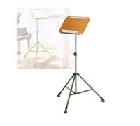 Soporte ajustable para libros con ruedas para partituras, recetas y libros de texto, atril portátil con fácil movilidad
