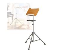 Soporte ajustable para libros con ruedas para partituras, recetas y libros de texto, atril portátil con fácil movilidad
