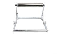 Soporte ajustable para máquina de corte, marco de mesa plegable de metal para carpintería, altura 45-130 mm, soporte de banco de trabajo portátil, plateado (A)