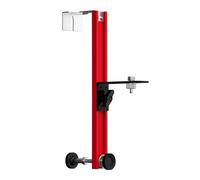 Soporte ajustable para niveles de pared de aleación de aluminio, fácil de usar para tareas precisas de mejora del hogar, alineación de azulejos y estantes, reglas de escala fáciles de leer