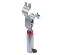 Soporte ajustable para paraguas para silla de pesca, soporte para umbralla al aire libre, abrazaderas de metal, soporte de cebos, bandeja de cebos, soporte para caña, silla de aluminio de alta