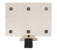 Soporte ajustable para partituras para instrumentos de viento de madera con base de silicona antideslizante y clip